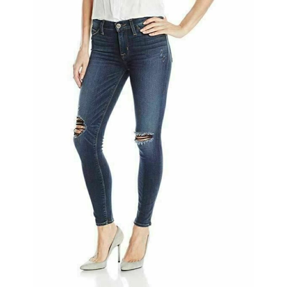 Hudson Nico Midrise Ankle Super Skinny Jeans 31 - Picture 1 of 4
